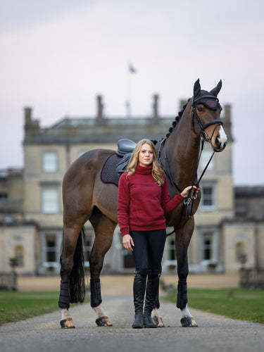 Buy the LeMieux Ladies Ember Adele Funnel Neck Sweatshirt | Online for Equine