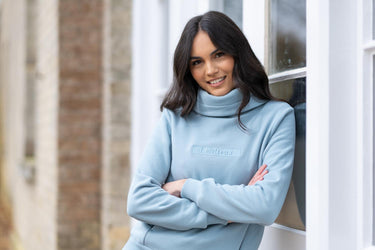 Buy the LeMieux Ladies Glacier Adele Funnel Neck Sweatshirt | Online for Equine