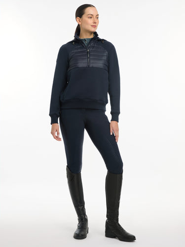 Buy LeMieux Navy Harley Hybrid Hoodie | Online for Equine