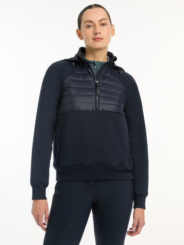 Buy LeMieux Navy Harley Hybrid Hoodie | Online for Equine