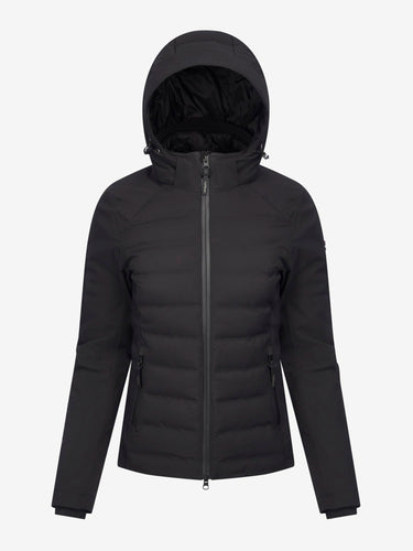 Buy LeMieux Black Brooke Hybrid Waterproof Jacket | Online for Equine