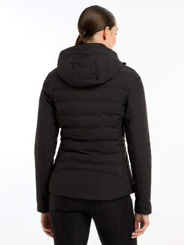 Buy LeMieux Black Brooke Hybrid Waterproof Jacket | Online for Equine