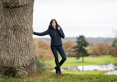 Buy LeMieux Navy Brooke Hybrid Waterproof Jacket | Online for Equine