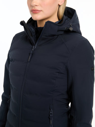 Buy LeMieux Navy Brooke Hybrid Waterproof Jacket | Online for Equine