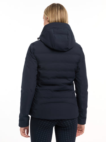 Buy LeMieux Navy Brooke Hybrid Waterproof Jacket | Online for Equine