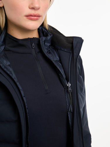 Buy LeMieux Navy Brooke Hybrid Waterproof Jacket | Online for Equine