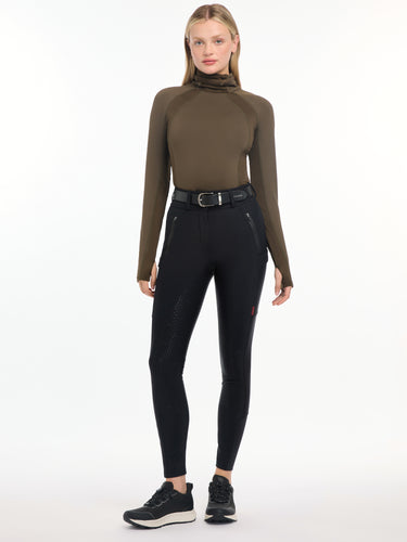 Buy LeMieux Black Drytex Ladies Waterproof Full Seat Breeches | Online for Equine