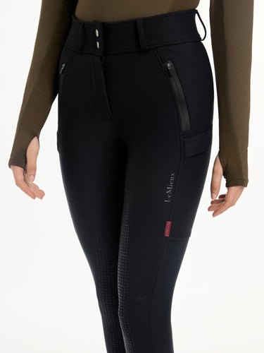 Buy LeMieux Black Drytex Ladies Waterproof Full Seat Breeches | Online for Equine