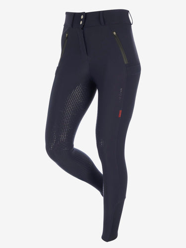 Buy LeMieux Navy Drytex Ladies Waterproof Full Seat Breeches | Online for Equine