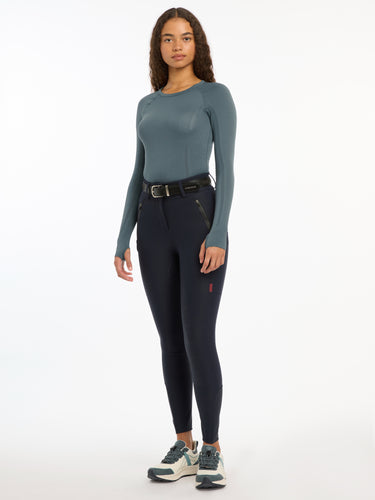 Buy LeMieux Navy Drytex Ladies Waterproof Full Seat Breeches | Online for Equine