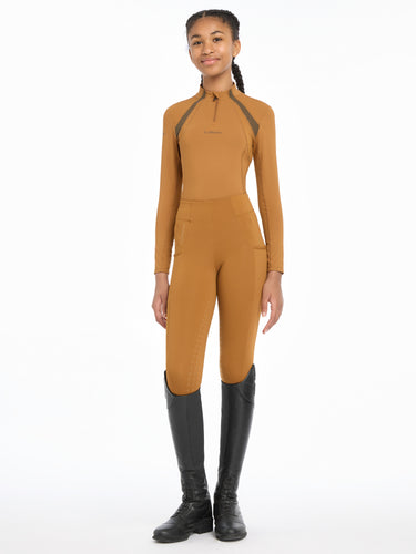 Buy the LeMieux Ginger Young Rider Mia Mesh Base Layer | Online for Equine