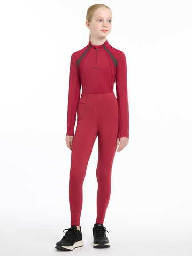 Buy the LeMieux Ember Young Rider Mia Mesh Base Layer | Online for Equine