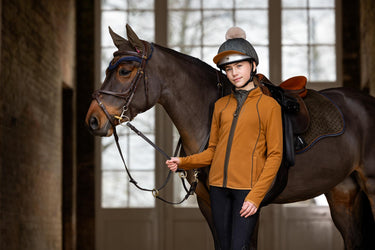 LeMieux Ginger Young Rider Felicity Zip Through Fleece