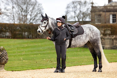 Buy the LeMieux Cinder Hollie Fleece Lined Hoodie | Online For Equine 