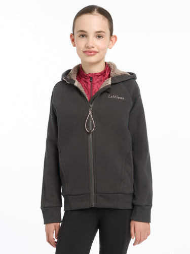 Buy the LeMieux Cinder Hollie Fleece Lined Hoodie | Online For Equine 