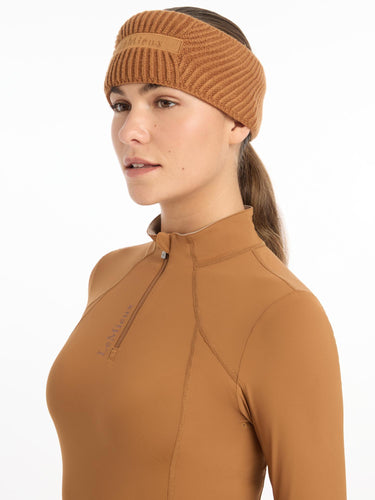 Shop LeMieux Ginger Clara Cable Headband | Online for Equine