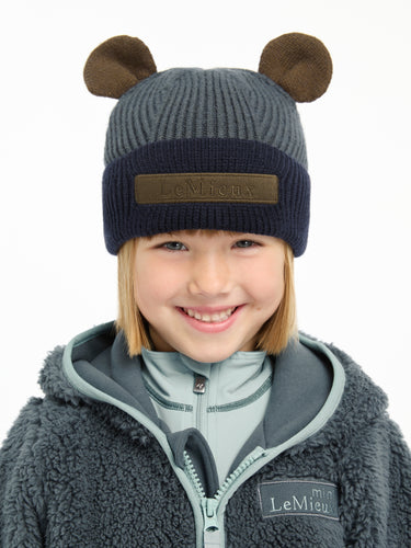 Buy the LeMieux Petrol Mini Bear Beanie | Online for Equine