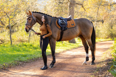 Buy the LeMieux Ginger Loire Classic Close Contact Square | Online for Equine