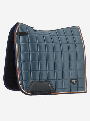 Buy the LeMieux Petrol Loire Classic Satin Dressage Square | Online for Equine