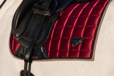 Buy the LeMieux Ember Loire Classic Satin Dressage Square | Online for Equine