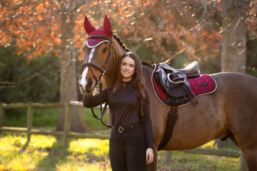 Buy the LeMieux Ember Loire Classic GP Square | Online for Equine