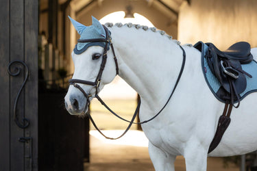 Buy the LeMieux Glacier Classic Fly Hood | Online for Equine