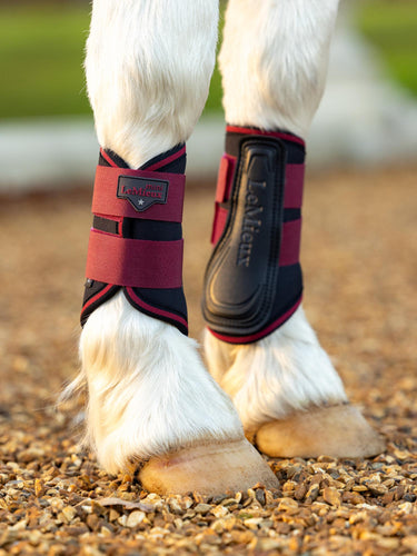 Buy the LeMieux Ember Mini Brushing Boots | Online for Equine