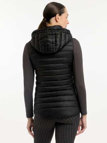 LeMieux Black Tilly Hooded Puffer Gilet