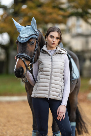 Buy LeMieux Ash Tilly Hooded Puffer Gilet| Online for Equine