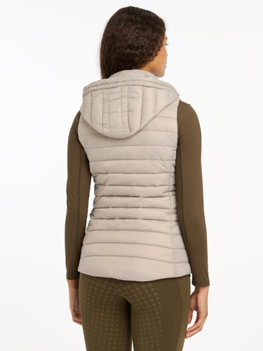 Buy LeMieux Ash Tilly Hooded Puffer Gilet| Online for Equine