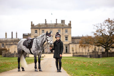 LeMieux Black Young Rider Skye Waterproof Coat