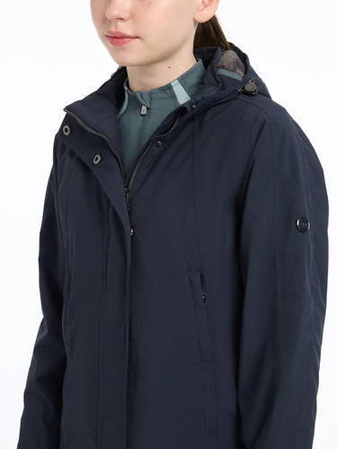 LeMieux Navy Young Rider Skye Waterproof Coat