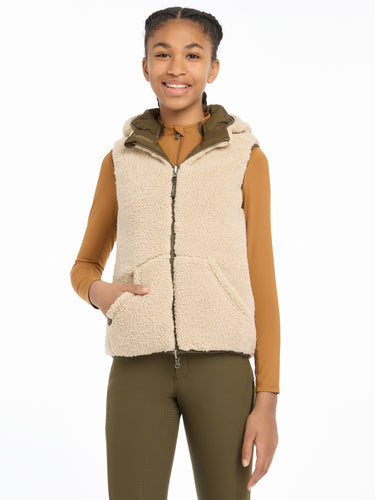 Buy LeMieux Alpine Young Rider Eloise Reversible Winter Gilet| Online for Equine