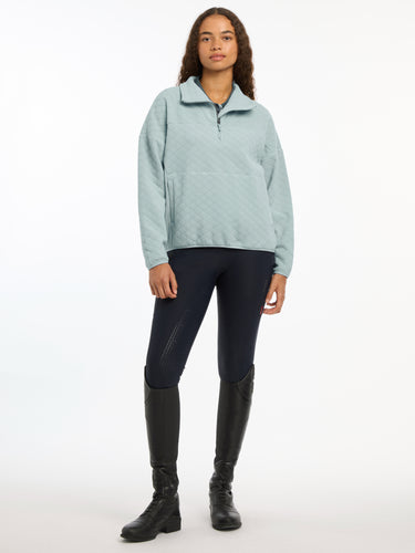 LeMieux Ladies Glacier Dana Quarter Zip Sweater