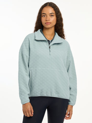 LeMieux Ladies Glacier Dana Quarter Zip Sweater