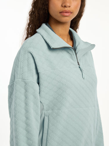 LeMieux Ladies Glacier Dana Quarter Zip Sweater