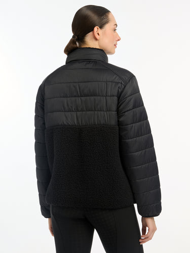 Buy the LeMieux Black Alissa Hybrid Fleece | Online for Equine