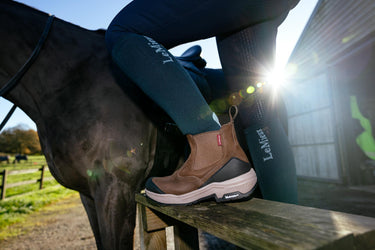 LeMieux Brown Trex Waterproof Chelsea Boots