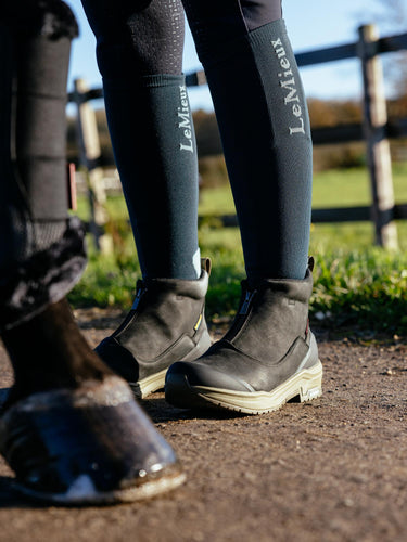 LeMieux Black Trex Waterproof Zip Boots