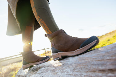 LeMieux Brown Trex Waterproof Zip Boots