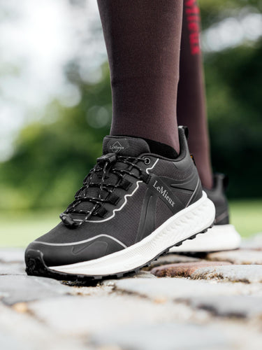 Buy LeMieux Black Trax Sport Waterproof Trainer | Online for Equine