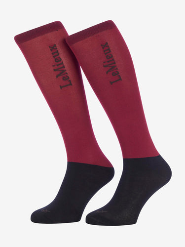 Buy the LeMieux Ember Competition Socks 2 pack | Online for Equine