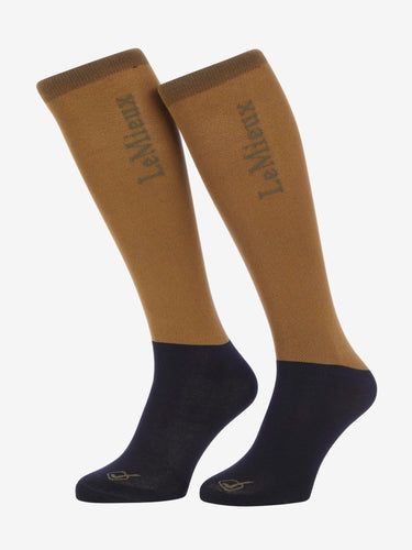 Buy the LeMieux Ginger Competition Socks 2 pack | Online for Equine