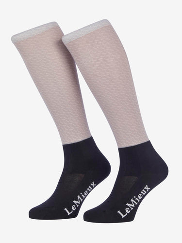 Buy the LeMieux Ash Adults Faith Footsie Socks | Online for Equine