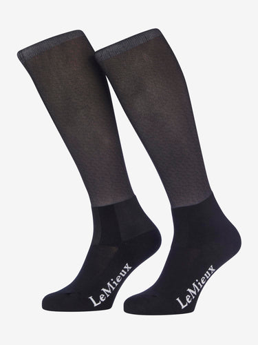 Buy the LeMieux Cinder Adults Faith Footsie Socks | Online for Equine