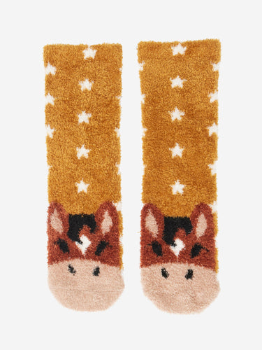 Buy the LeMieux Chancer Mini Fluffy Character Socks | Online for Equine