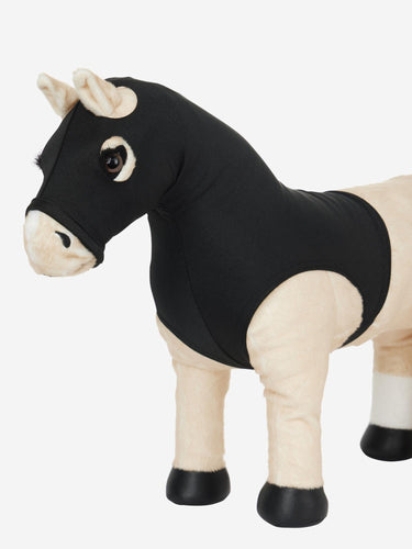 Buy the LeMieux Black Toy Pony Stretch Hood | Online for Equine