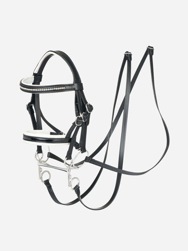 LeMieux Hobby Horse Black Double Bridle