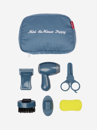 Buy the LeMieux Ice Blue Toy Puppy Grooming Kit | Online for Equine