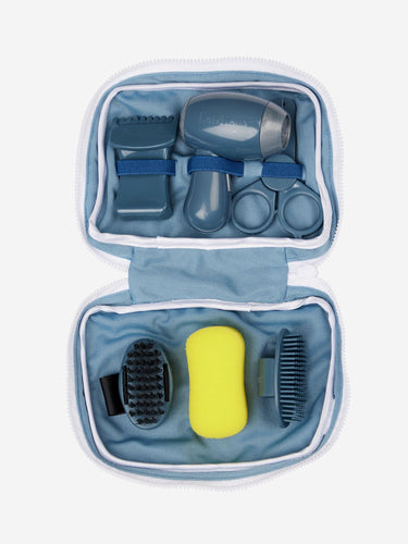 Buy the LeMieux Ice Blue Toy Puppy Grooming Kit | Online for Equine